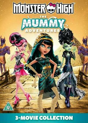 Monster High: Mummy Adventures 3 DVD (Frights, Camera, Action! & Ghouls Rule & Boo York)
