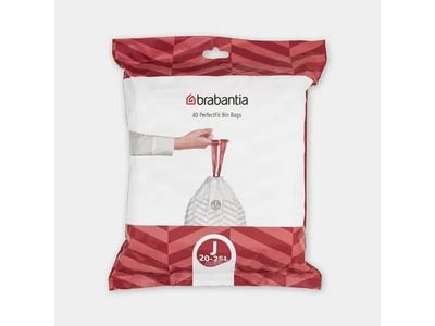 Brabantia - 115608 - PerfectFit søppelbøtte for Bo Touch Bin, Dispenser, Kode J, 20-25 liter