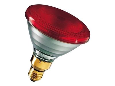 Philips PAR38 E27 175W IR varmelampe, rød
