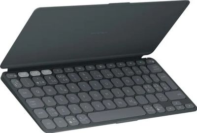 Logitech Keys-To-Go 2 - Tangentbord - portabel - trådlös - Bluetooth LE - grafit