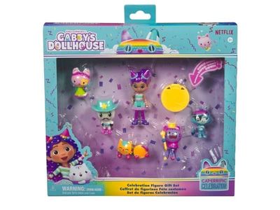 Gabby's Dollhouse Celebration 6 Figure Giftset