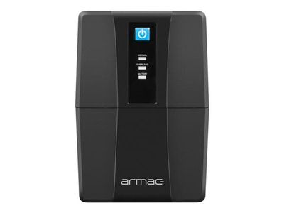 Armac Home Lite - UPS - AC 230 V - 390 Watt - 650 VA - 1 x batteri - ventilstyrd blysyra (VRLA) - 7 Ah - utgångskontakter: 2