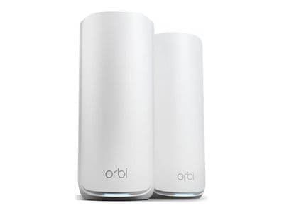 NETGEAR Orbi 870 Series RBE872 - Wi-Fi-system - (ruter, utvider) - inntil 6000 kvadratfot - maske 10GbE, 2.5GbE, Wi-Fi 7 - Wi-Fi 6 - Multibånd