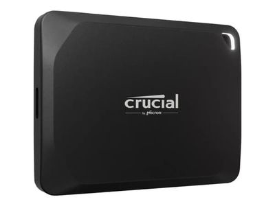 Crucial X10 Pro - SSD - kryptert - 2 TB - ekstern (bærbar) - USB 3.2 Gen 2 (USB-C kontakt) - 256-bit AES