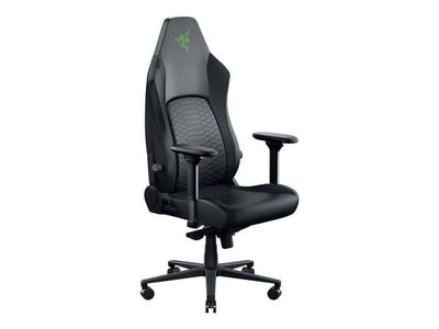 Razer Iskur - Stol - ergonomisk - liggestol - armlener - T-formet - roterende - svart, grønn
