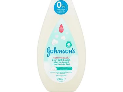 JOHNSONS BABY Cottontouch 2-i-1 bade- og vaskepleje 500 ml