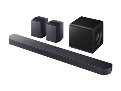 Samsung HW-Q930F - Q-Series - högtalarsystem - för hemmabio - 9.1.4-kanal - trådlös - Bluetooth, Wi-Fi - Appkontrollerad - titansvart