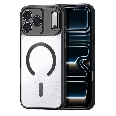 DUXDUCIS etui Dux Ducis Aimo Mag med magnetring og stativ til iPhone 17 Pro svart