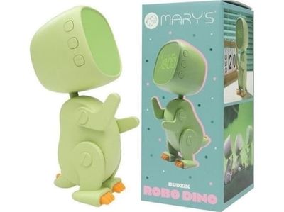 MARY’S ROBO DINO vekkerklokke grønn - MW61059