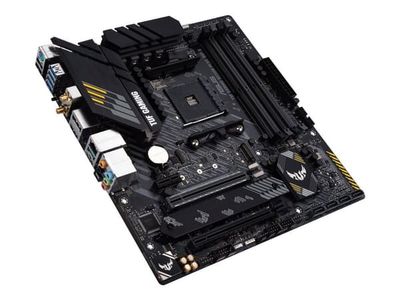 ASUS TUF GAMING B550M-PLUS WIFI II - Moderkort - micro ATX - Socket AM4 - AMD B550 Chipuppsättning - USB-C Gen2, USB 3.2 Gen 1, USB 3.2 Gen 2 - 2.5...
