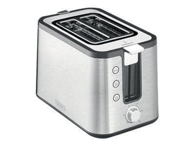 Krups Control Line KH442D - Brødrister - 2 skive - 2 Spor - børstet rustfritt stål