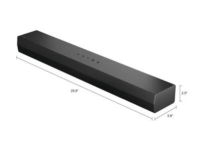 LG S20A - Soundbar - för tv - 2.0-kanals - trådlös - Bluetooth - Appkontrollerad - 50 Watt (Total) - svart