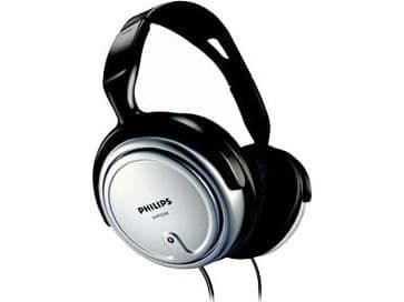 Philips SHP2500 - Hörlurar - fullstorlek - kabelansluten - 3,5 mm kontakt, 6,35 mm kontakt