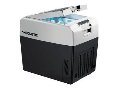 Dometic TropiCool TCX 35 - Bærbar kjøler - bredde: 37.6 cm - dybde: 55 cm - høyde: 46 cm - 33 liter - Klasse F - grå