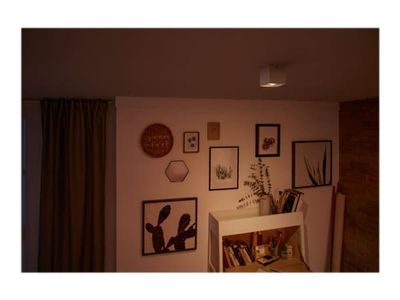 Philips myLiving - Takspotlight - LED - 4.5 W - varmt ljus - 2200-2700 K - låda - vit