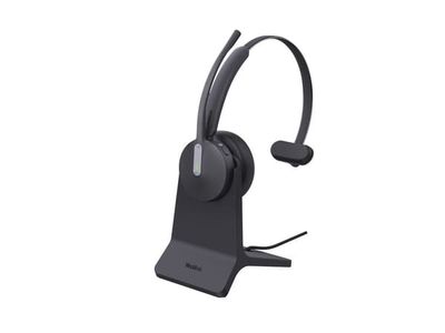Yealink BH70 Mono - Headset - på örat - Bluetooth - trådlös - USB-A via Bluetooth-adapter, USB-C via Bluetooth-adapter - Certifierad för Microsoft-...