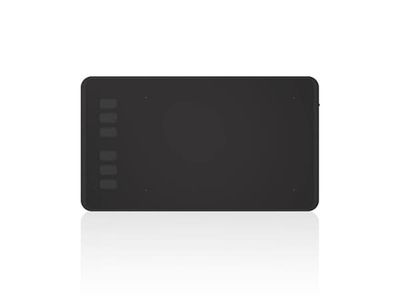 HUION H640P, Koblet med ledninger (ikke trådløs), 5080 Ipi, 160 x 99 mm, USB, 1 cm, Svart