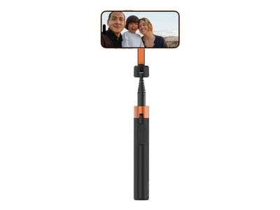 TECH-PROTECT L10S MagSafe Bluetooth selfie stick stativ 4 delar svart/orange