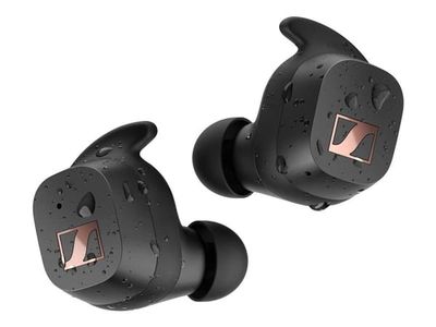 Sennheiser SPORT True Wireless - True wireless-hörlurar med mikrofon - inuti örat - Bluetooth - svart