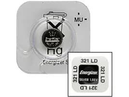 Energizer 321, Single-use battery, Silver-oxid (S), Knapp/mynt, 1,55 V, 1 styck, 15 mAh