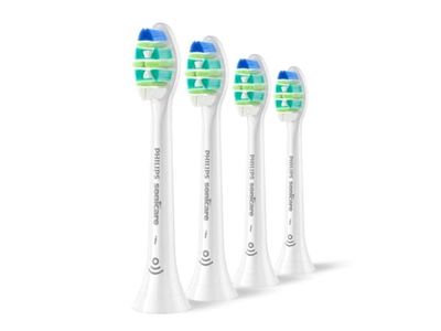 Philips I InterCare HX9004/87 4-pack borsthuvuden, 4 styck, Vit, 3 månad (er), Medium, Philips, Philips Sonicare