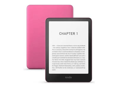 Amazon Kindle Paperwhite - 12. generasjon - eBook-leser - 16 GB - 7" monokrom Paperwhite - berøringsskjerm - Bluetooth, Wi-Fi - bringebær - Lockscr...