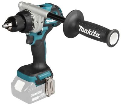 Makita DDF492Z, Boremaskin med pistolgrep, Nøkkelløs, Børsteløs, Drill, Blå, Svart, 1,3 cm - SOLO