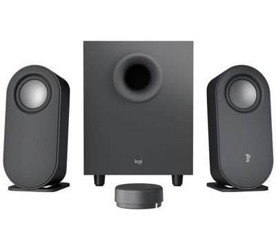 Logitech Z407 - Android Edition - högtalarsystem - för persondator - 2.1-kanals - trådlös - Bluetooth - USB - 40 Watt (Total) - grafitgrå