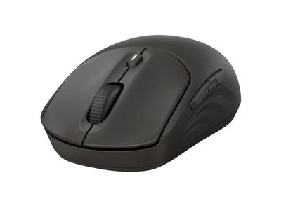 HP 405 - Mus - stille - høyre- og venstrehåndet - optisk - 5 knapper - trådløs - Bluetooth 5.2, 2.4 GHz - USB trådløs mottaker - svart