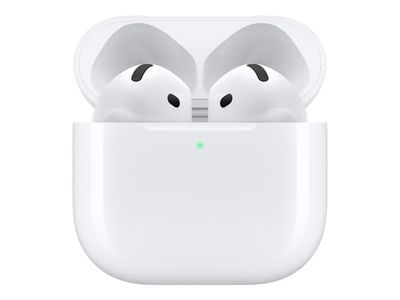 Apple AirPods 4 - True wireless-hörlurar med mikrofon - öronknopp - Bluetooth - vit