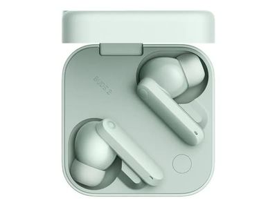 CMF Buds 2 - Trådlösa hörlurar med mikrofon - öronpropp - Bluetooth - aktiv brusreducering - ljusgrön