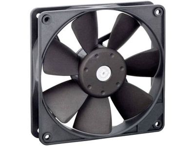 EBM Papst 4412 F/2 GL axialfläkt 12 V/DC 91 m³/h (L x B x H) 25,4 x 119 x 119 mm