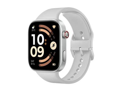 Xiaomi Redmi Watch 6 - Smartklokke med stropp - TPU - håndleddstørrelse: 135-205 mm - display 2.07" - 512 MB - Bluetooth - 31 g - sølvgrå
