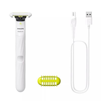 Philips OneBlade QP1924/22 intimtrimmer våt och torr, vit