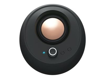 Creative Pebble Pro - Høyttalere - for PC - 2.0-kanal - trådløs - Bluetooth - USB - 30 watt (Total) - svart