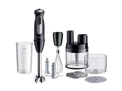 Braun MultiQuick 5 Pro MQ 55755 M, Stav Mikser, 0,6 l, 1,2 m, 1000 W, Sort