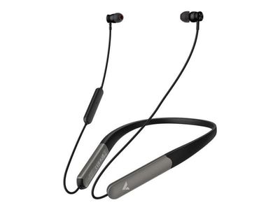 Verbatim TruSound Pro - Ørepropper med mikrofon - i øret - nakkebånd - Bluetooth - trådløs - aktiv støydemping - svart