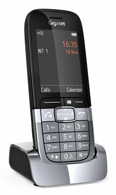 Gigaset SL850H Pro, DECT telefon, Trådløst håndsett, Høyttalertelefon, 500 oppføringer, Ringe-ID, Titan