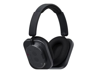 Nothing Headphone (1) - Hodetelefoner med mikrofon - full størrelse - Bluetooth - trådløs, kablet - aktiv støydemping - 3,5 mm jakk, USB-C - svart