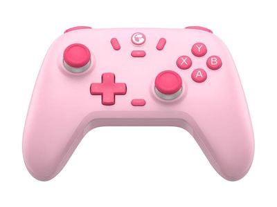 GameSir T4 Nova Lite - Spelkontroll - trådlös - 2.4 GHz/Bluetooth - rosa - för PC, Android, iOS, Nintendo Switch, Steam