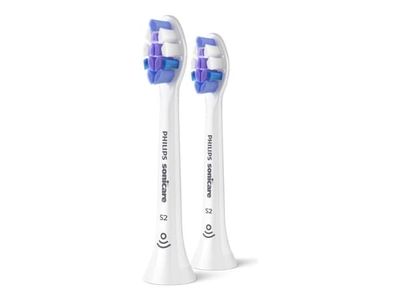 Philips Sonicare S2 Sensitive HX6052 - Extra tandborsthuvud - till tandborste - vit (paket om 2)
