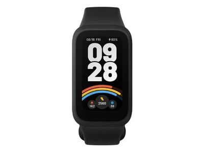 Xiaomi Smart Band 9 Active - Aktivitetssporer med stropp - TPU - håndleddstørrelse: 135-215 mm - display 1.47" - Bluetooth - 16.5 g - svart