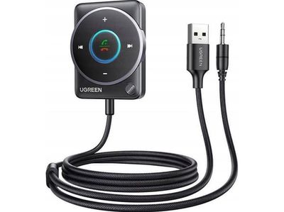 Ugreen Bluetooth 5.4 Adapter UGREEN CM723, USB-A + 3,5 mm minikontakt, innebygd mikrofon svart