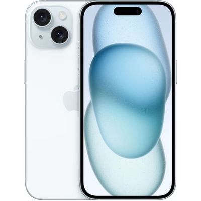 Apple iPhone 15 - 5G smartphone - dobbelt-SIM / Internminne 256 GB - OLED-display - 6.1" - 2556 x 1179 piksler - 2x bakkameraer 48 MP, 12 MP - fron...