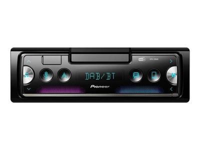 Pioneer SPH-20DAB bilradio DAB+ Bluetooth 1 DIN 50 W x 4, svart