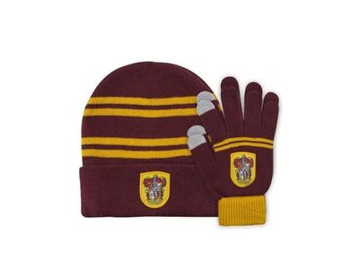 Gryffindor hue og handsker, voksen
