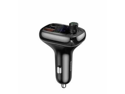 Baseus CCMT000101, Digital, FM, 87,5 - 108 MHz, LED, Bluetooth, USB Type-A, USB Type-C