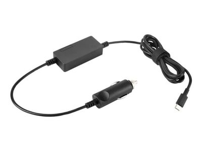 Lenovo 65W USB-C DC Travel Adapter - Strömadapter för bil - DC 12 / 24 V - 65 watt - Campus - för ThinkPad T16 Gen 4 21QN; X1 Yoga Gen 8 21HQ