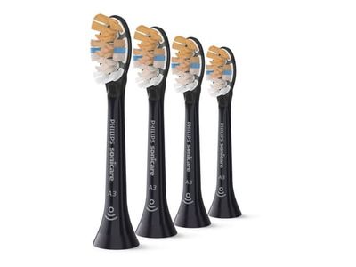 Philips Sonicare A3 Premium All-inOne HX9094 - Extra tandborsthuvud - till tandborste - svart (paket om 4)