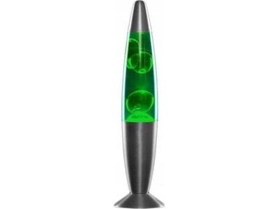 InnovaGoods bordlampe Lampa i magma dekorativ stående lava grønn